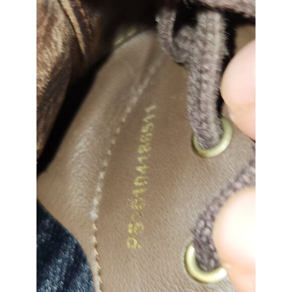 Ecco Mens Distressed Leather Ankle Boots Size 47 With Waterproof Technology - Picture 4 of 16